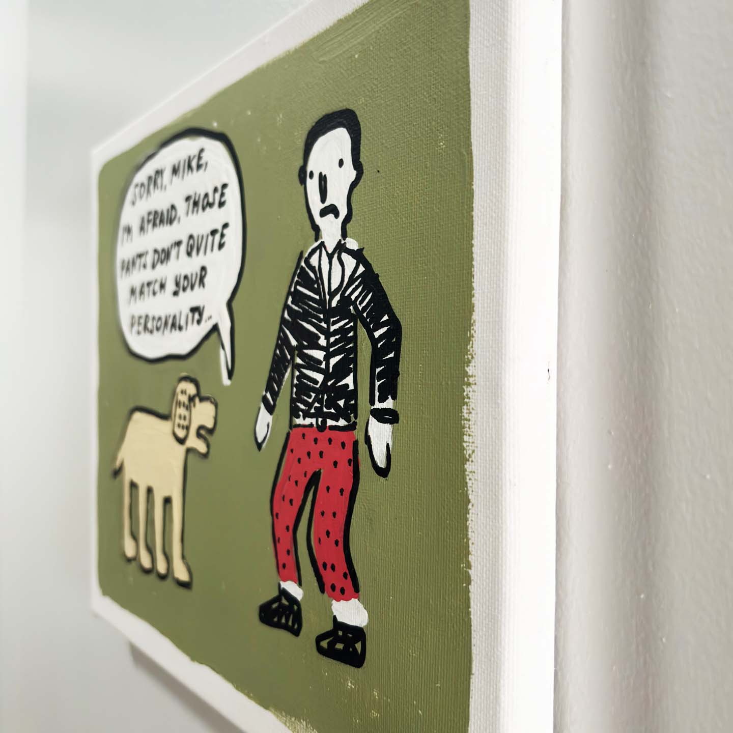 Sorry, Mike (9"x12")