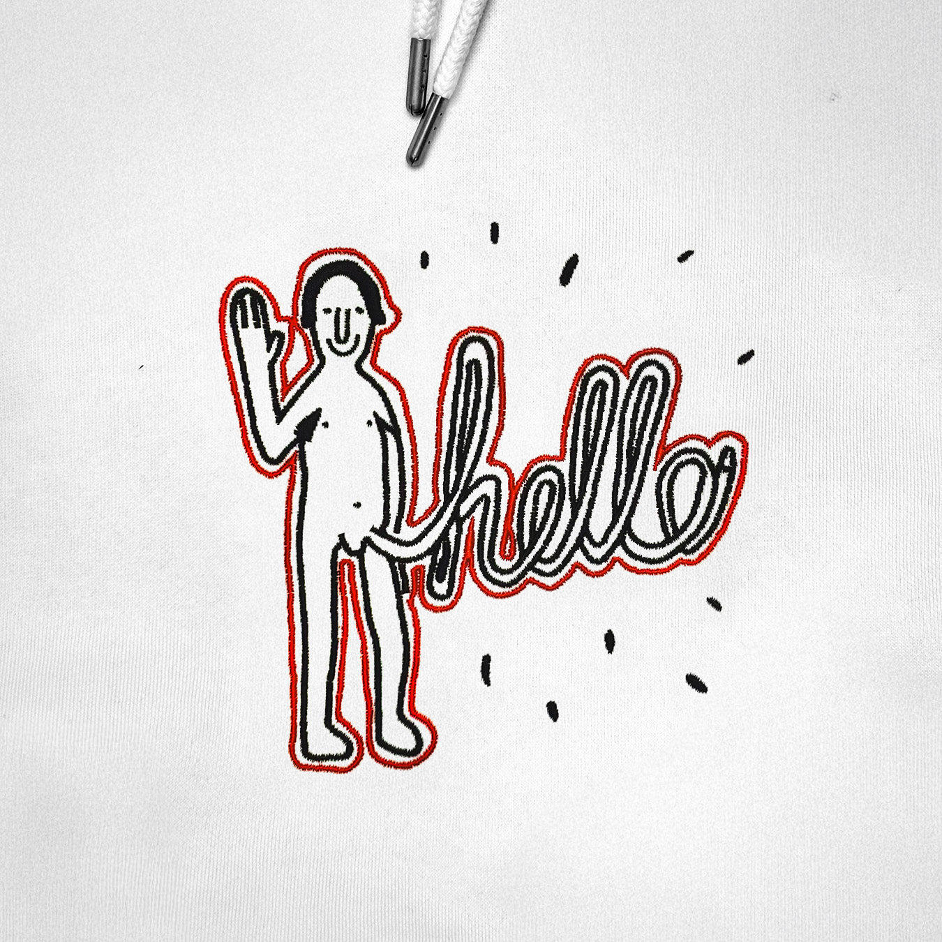 Hello (Embroidered)