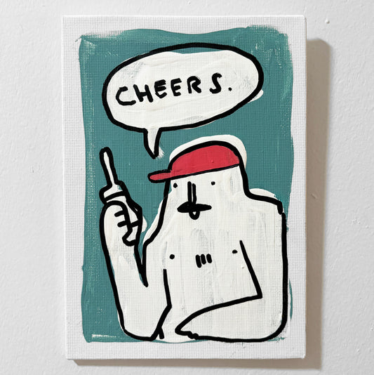 Cheers (5"x7")