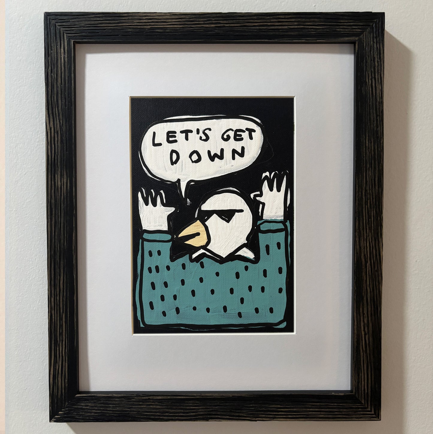 Let's Get Down (5"x7")