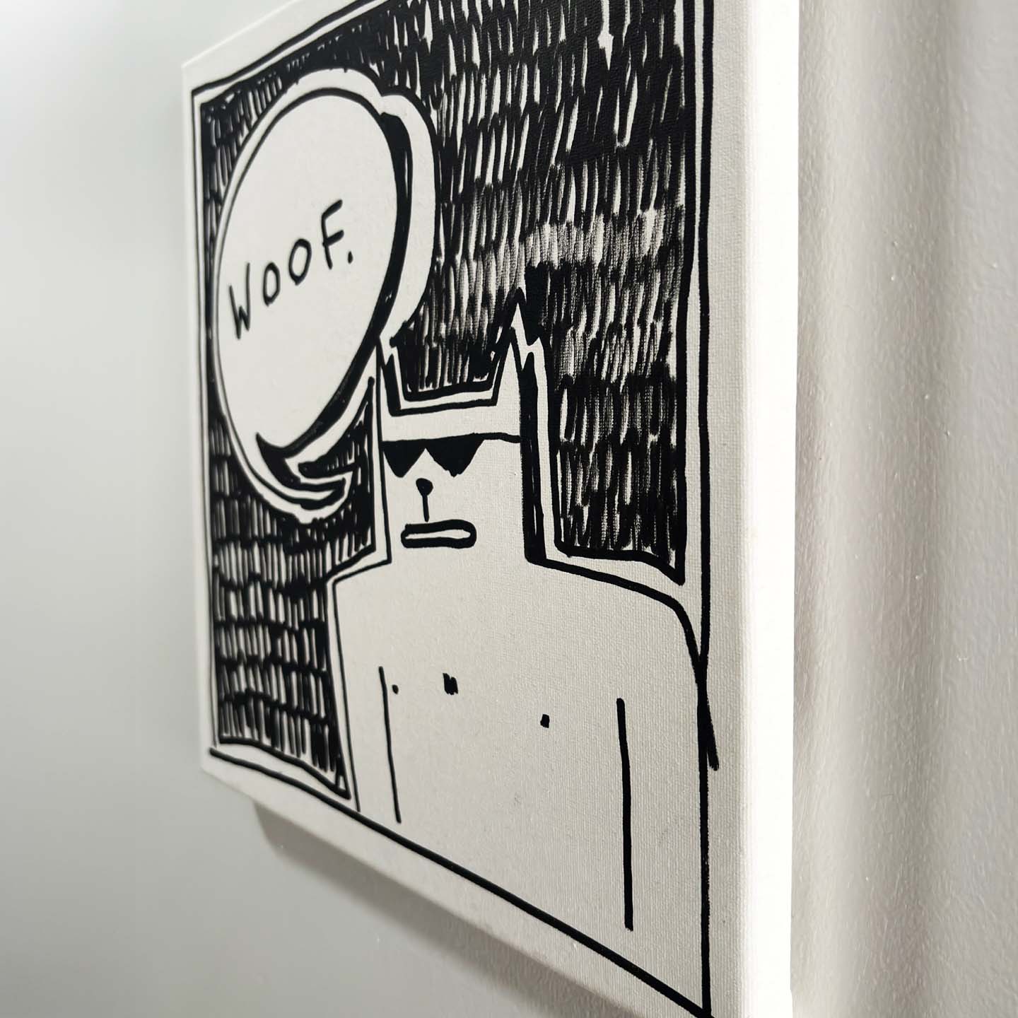 Woof (8"x8")
